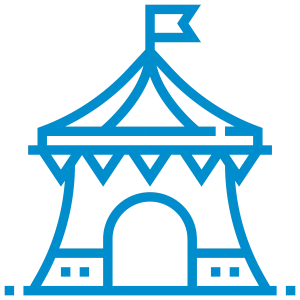 Icon eines Zirkuszeeltes